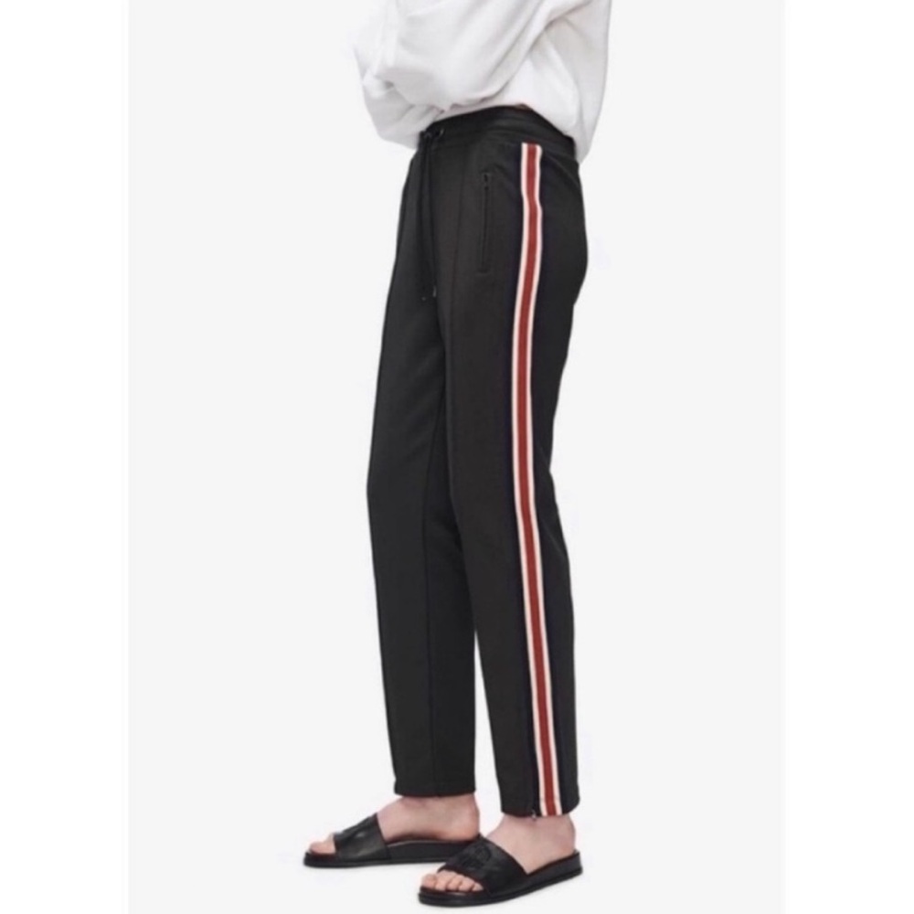 ANINE BING Nico Striped Track Pant - Picture 14 of 16